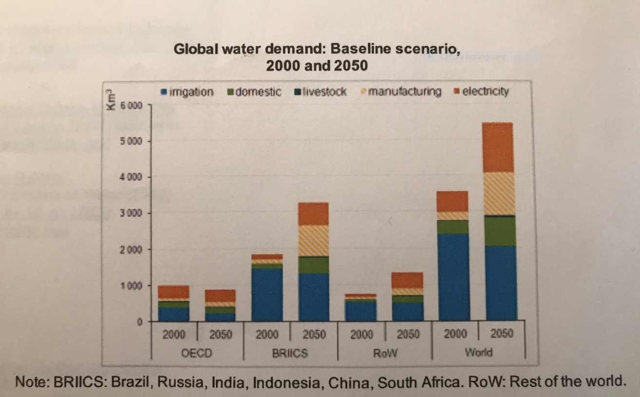 global water demand oecd
